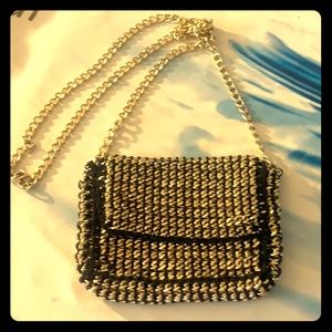 Crochet Chain Cross Body Bag